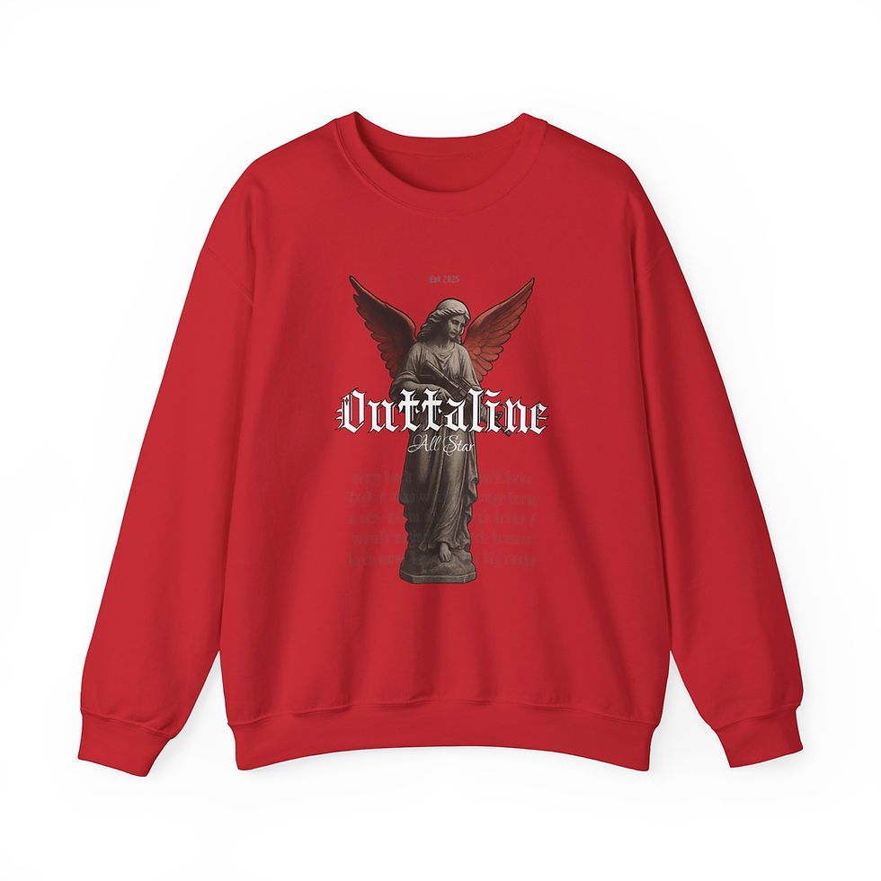Thumbnail: Outtaline Crewneck Sweatshirt c — Minimal Arch Logo Pullover