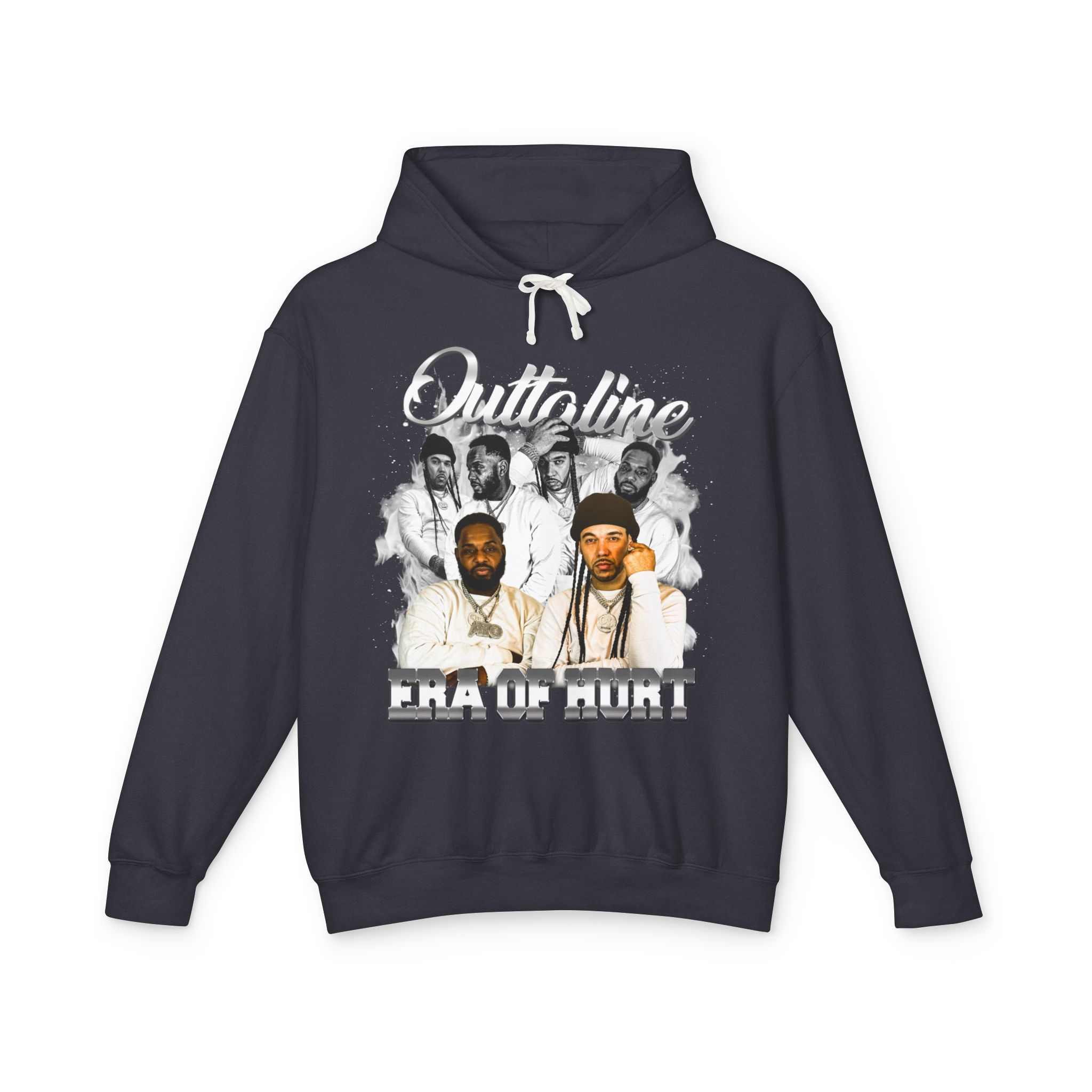 Outtaline Design C Unisex Lightweight Hooded Sweatshirt