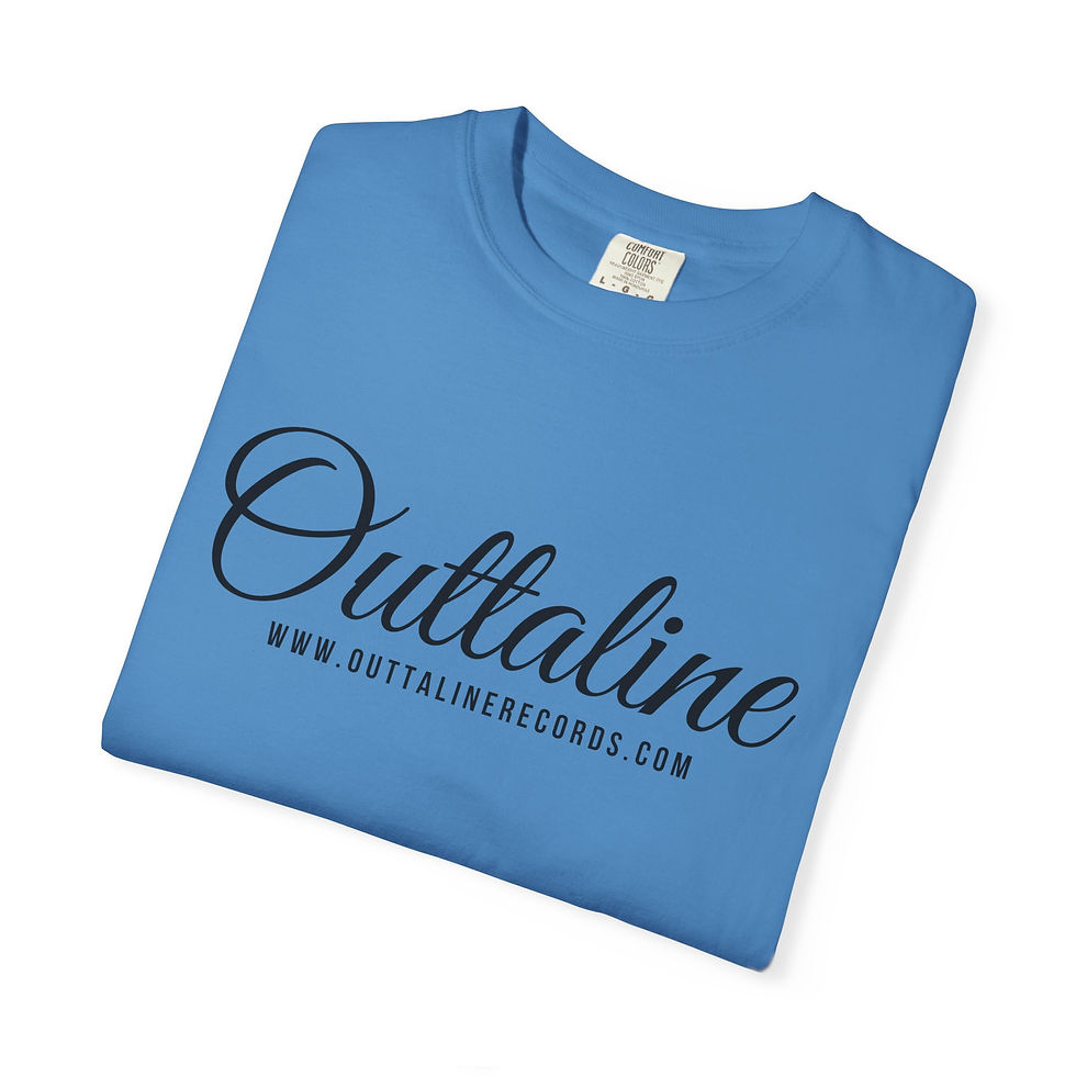 Thumbnail: Outtaline Script Black Logo Graphic Unisex T-Shirt