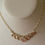 Thumbnail: Gold filled necklace.