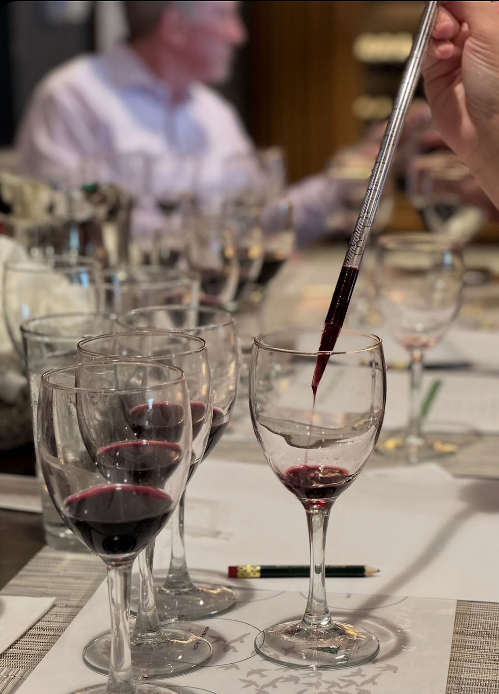 Blackbird Vineyards Wine Blending Class