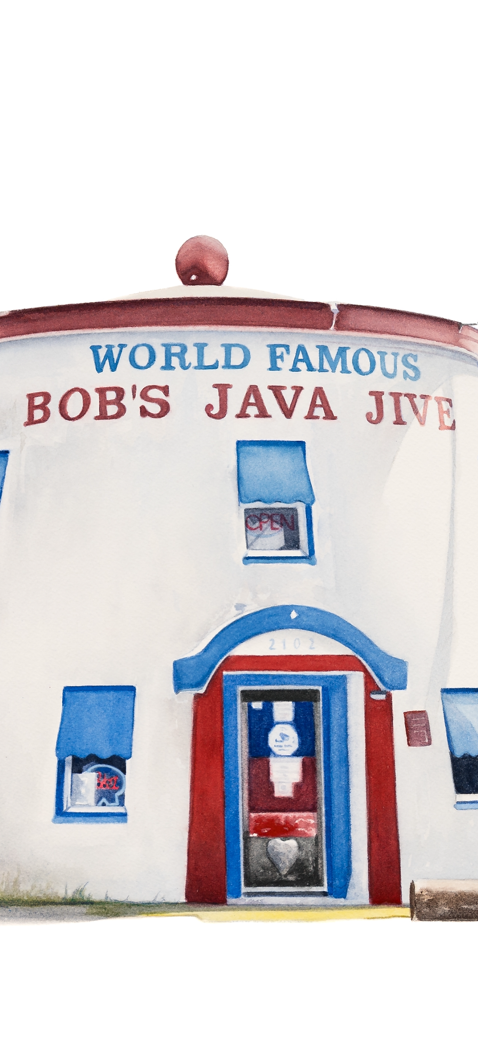 Thumbnail: Bob's Java Jive - Giclée Archival Print