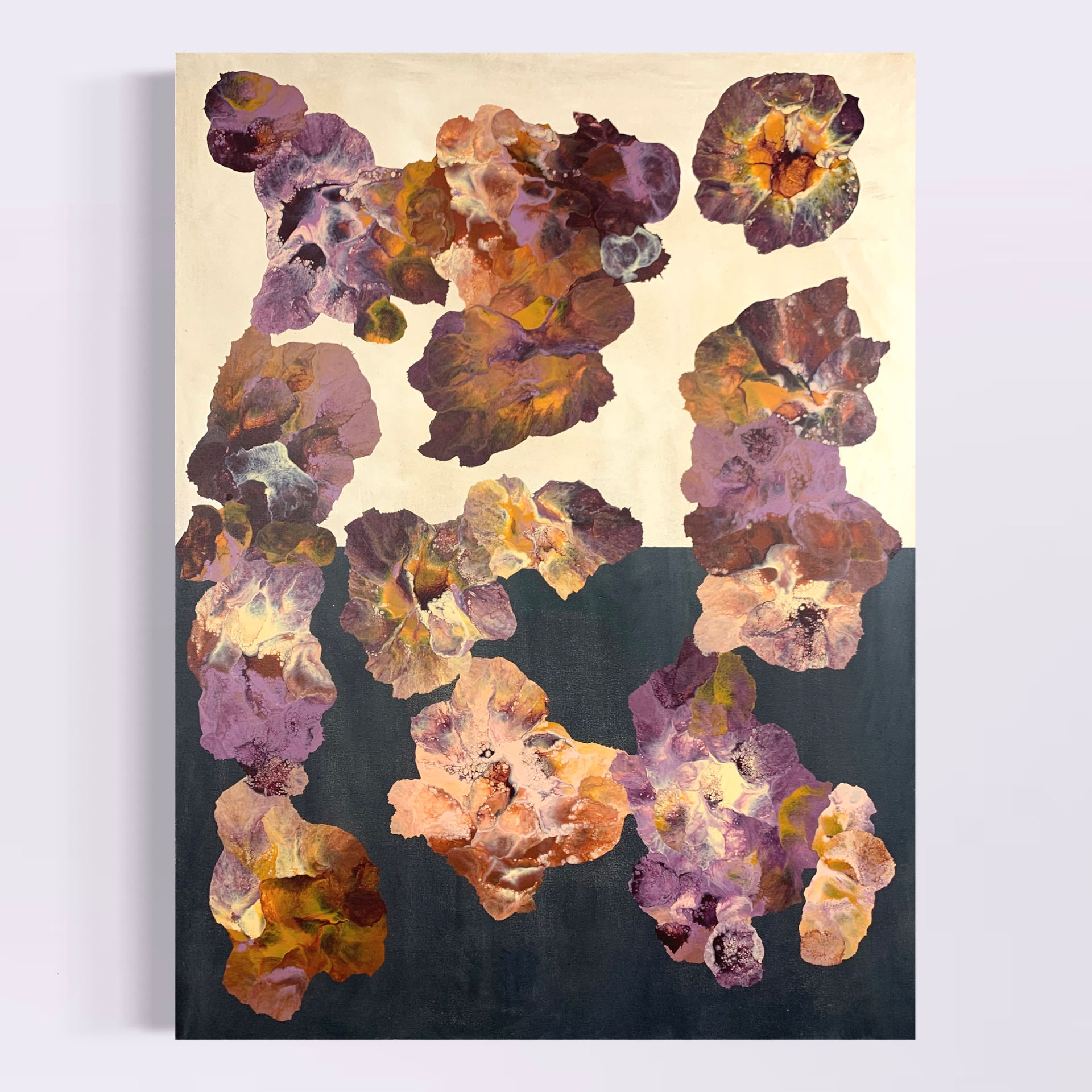 Abstract painting by Tacoma artist Mike Murphy