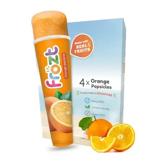 Frozt Orange Multipack of 4 Popsicles.webp