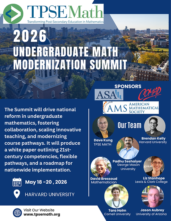 Undergraduate Math Modernization Summit.png