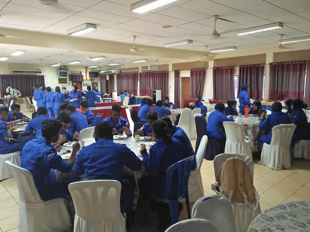 Latihan Luar di Pusat Latihan Pertahanan Awam Wilayah Timur