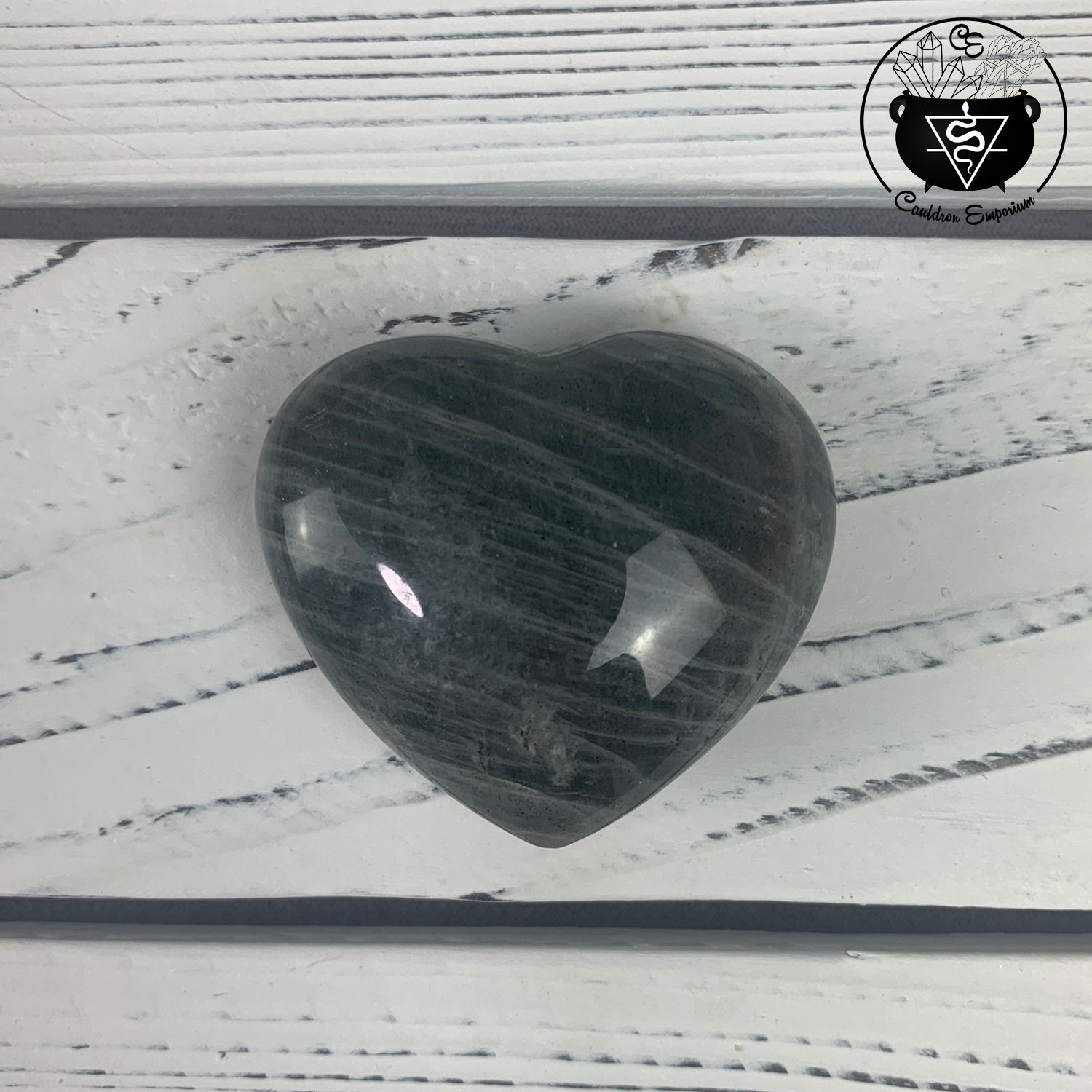 Labradorite Heart 12A