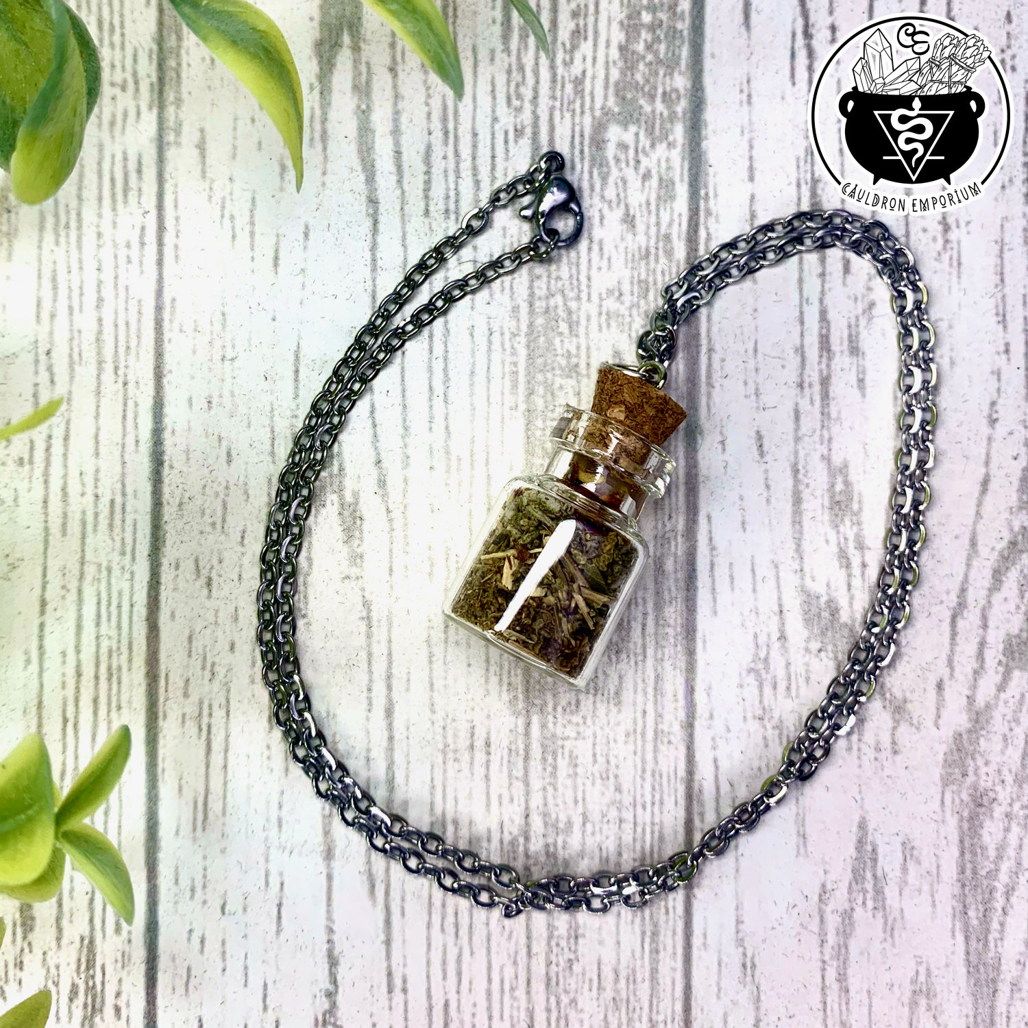 Necklace - Spell Bottle - Return to Sender