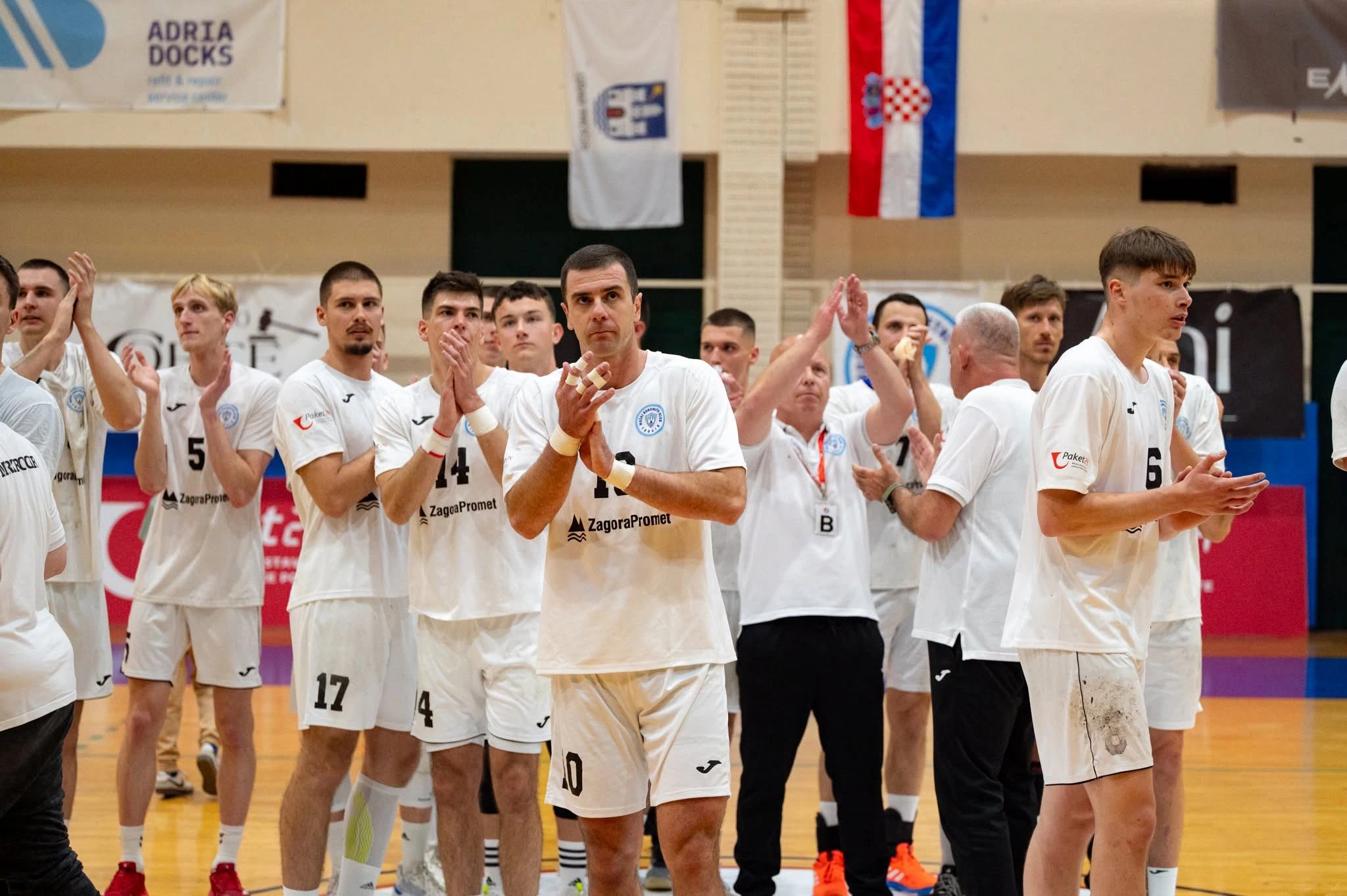 Luigi Drnasin i ekipa MRK Trogir