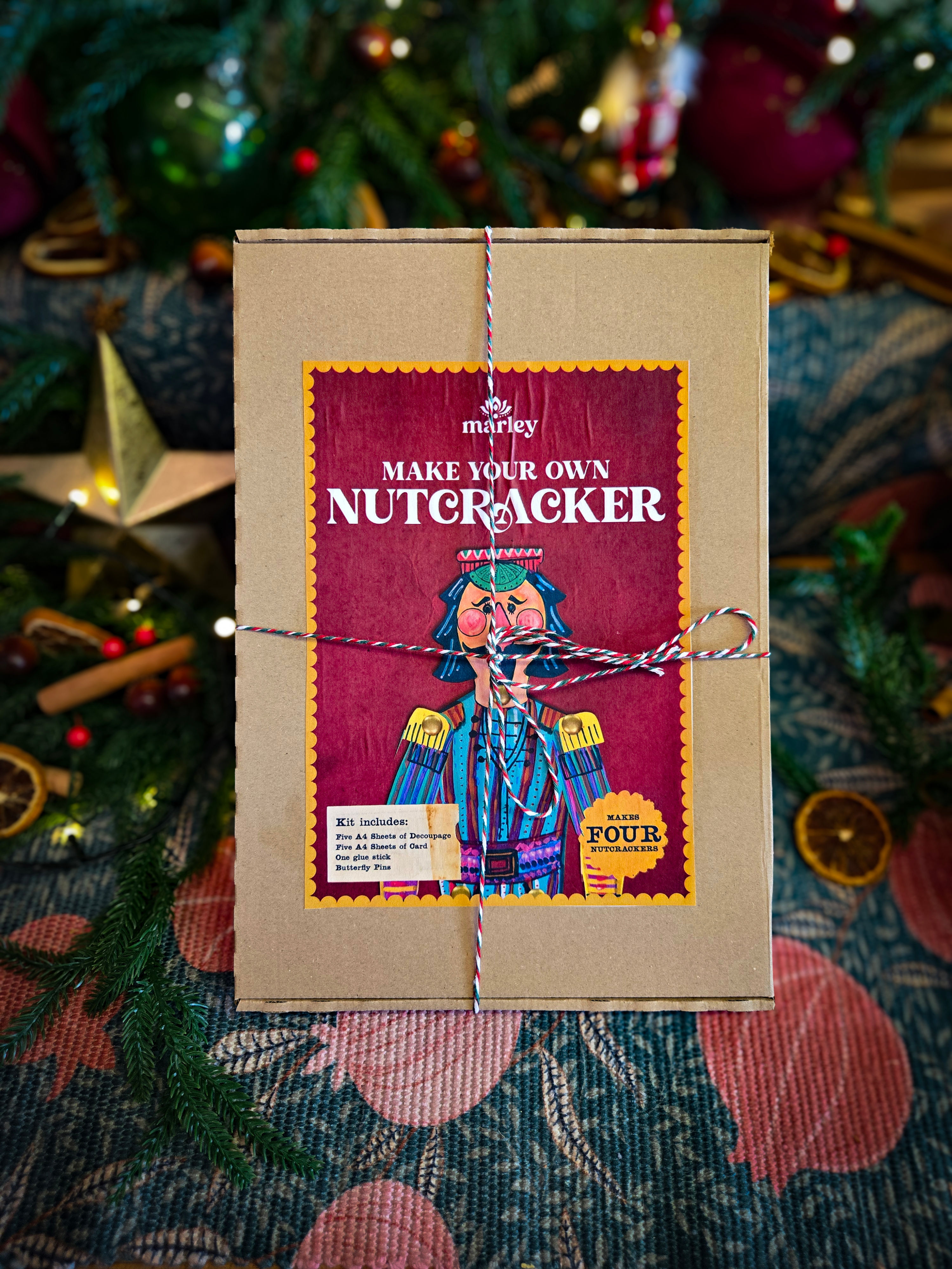 Nutty Cracker DIY Paper Nutcracker Doll Kit