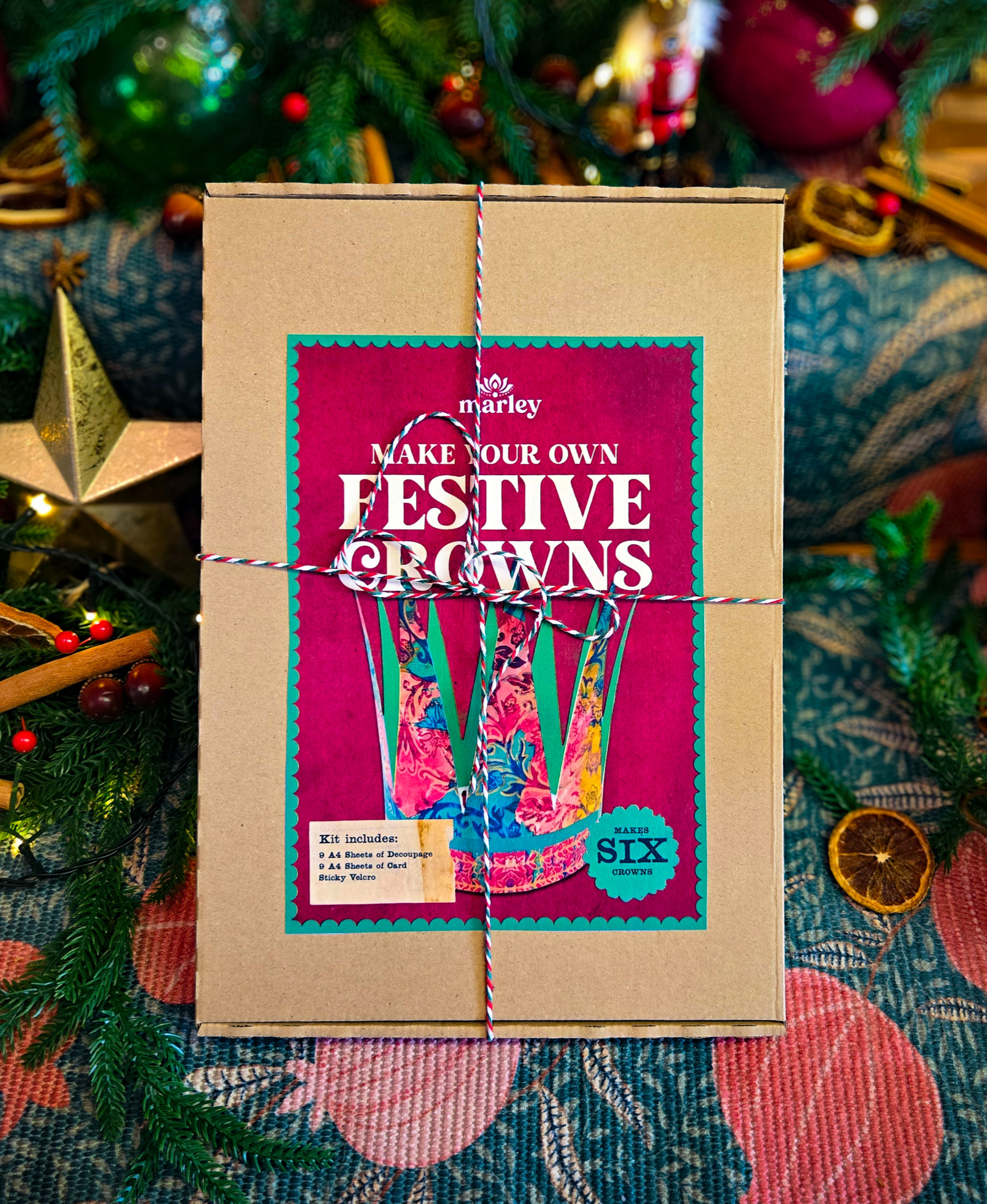 King of Christmas DIY Festive Crown Making Kit