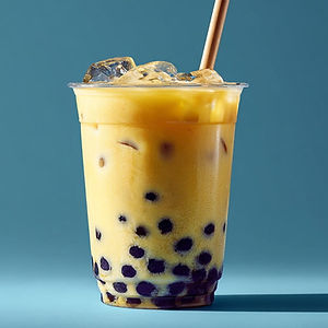 Rockmelon Milk Tea 