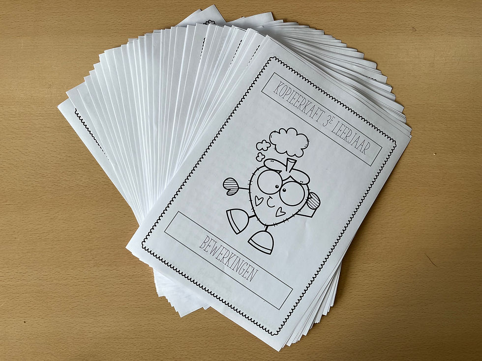 Kopieerkaft bewerkingen