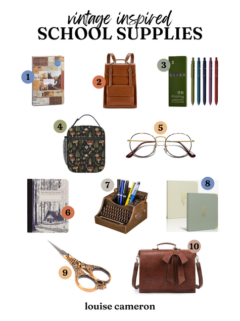 Achieve Academic Excellence with Vintage-Inspired School Supplies