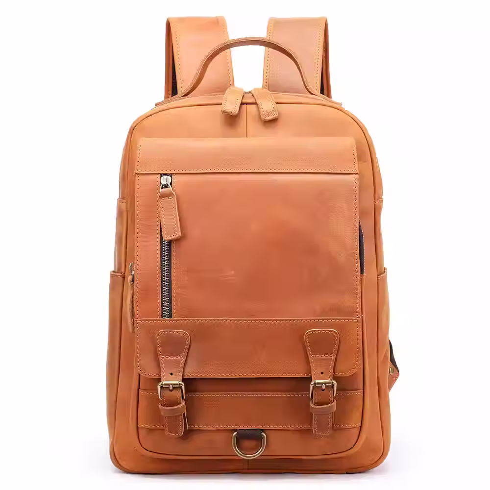 BACKPACK IN VINTAGE LEATHER