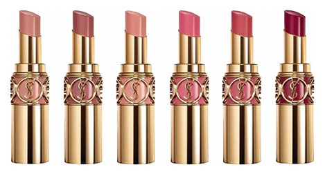 My Favourite YSL Rouge Volupte Lipsticks