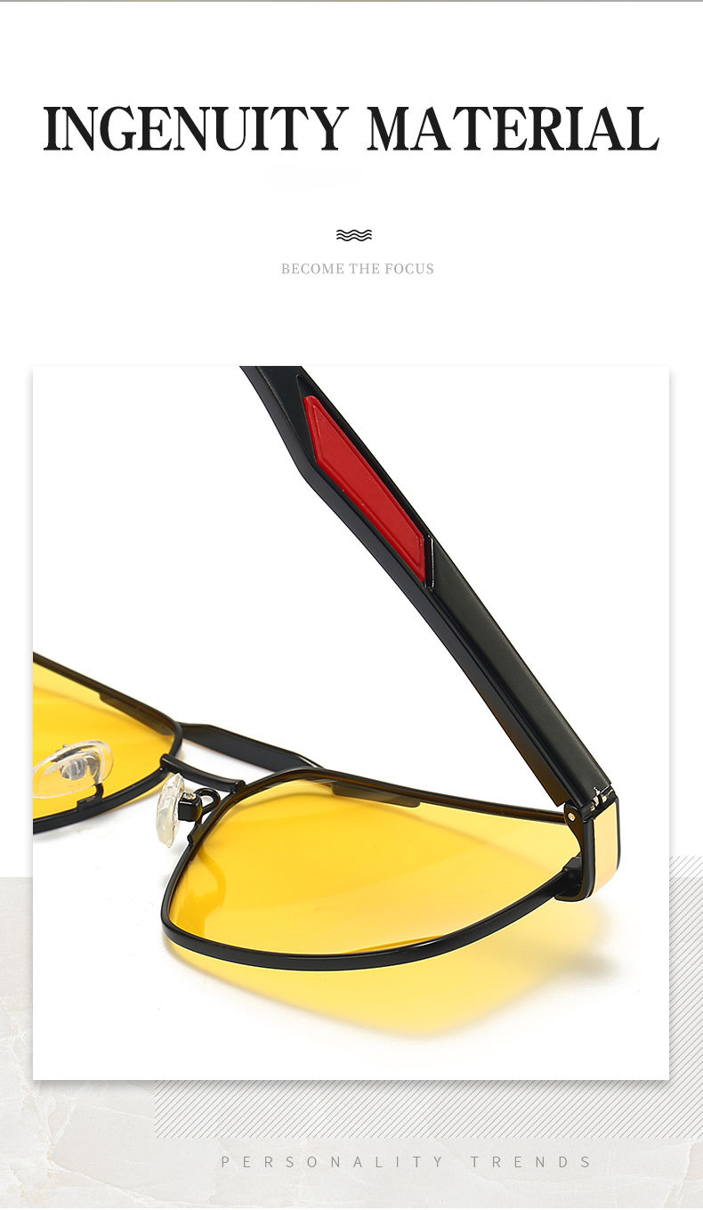 Thumbnail: LIOUMO Intelligent Photochromic Sunglasses Men Polarized Night Vision Goggle Wom