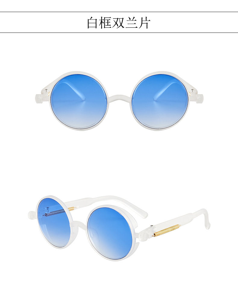 Thumbnail: Classic Gothic Steampunk Sunglasses Luxury Brand Designer High Quality Men Women