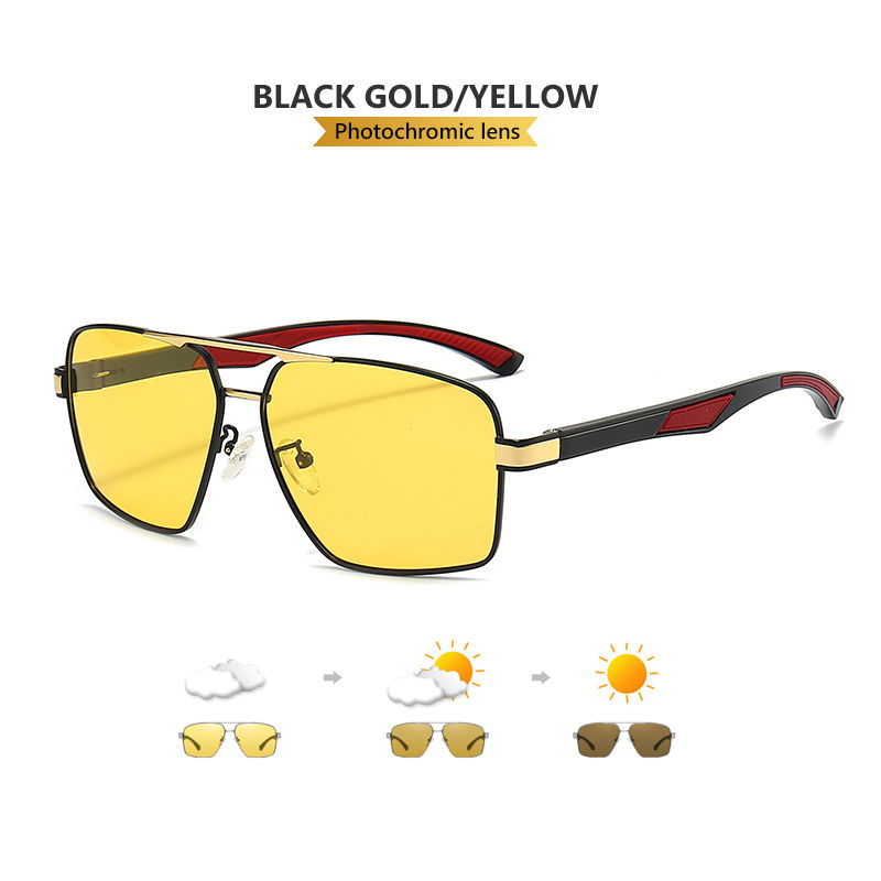 Thumbnail: LIOUMO Intelligent Photochromic Sunglasses Men Polarized Night Vision Goggle Wom