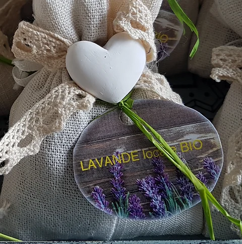 Sachet Armoire Lavande Vraie Locale Lesbullesdegaia