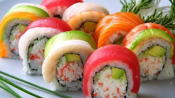 Rainbow roll