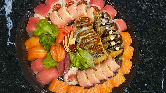 Zalm en Tonijn speciaal boot 50 stuk