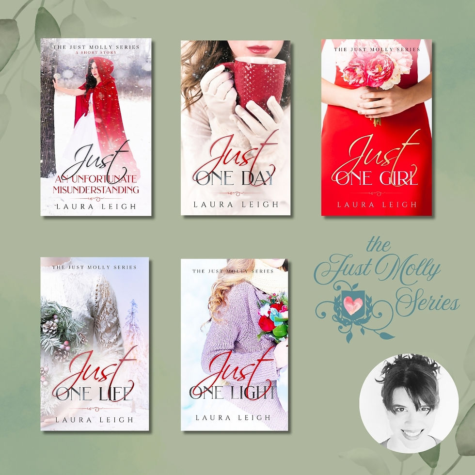The Just Molly Series books by Laura Leigh