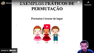 Permutação simples (2-2) - Análise Combinatória (Aula 10).jpg