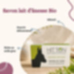 savon au lait d'ânesse bio- verveine exotique