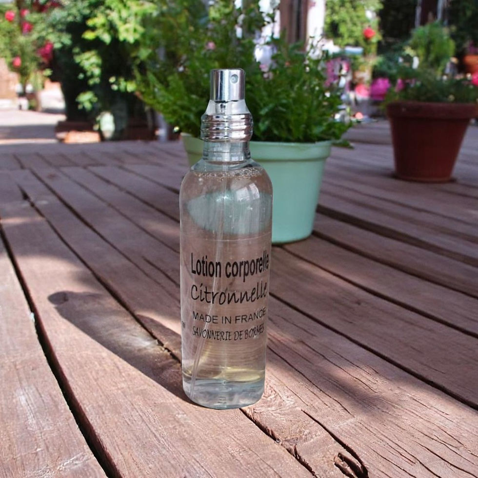 Lotion citronnelle artisanale