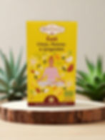 Tisane Bio ÉVEIL – Citron, Pomme & Gingembre – Infusion Revitalisante du Matin