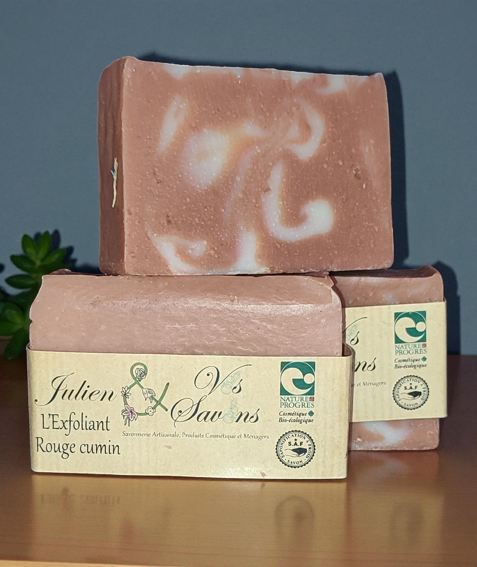 Savon exfoliant naturel bio au lait de riz 100g