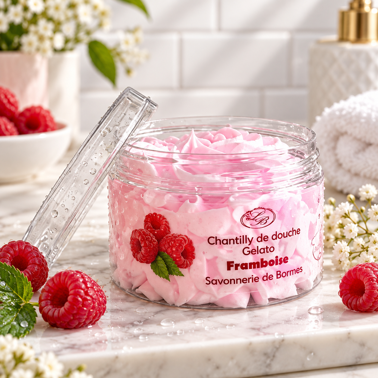 GELATO Chantilly de douche et bain – 100 g