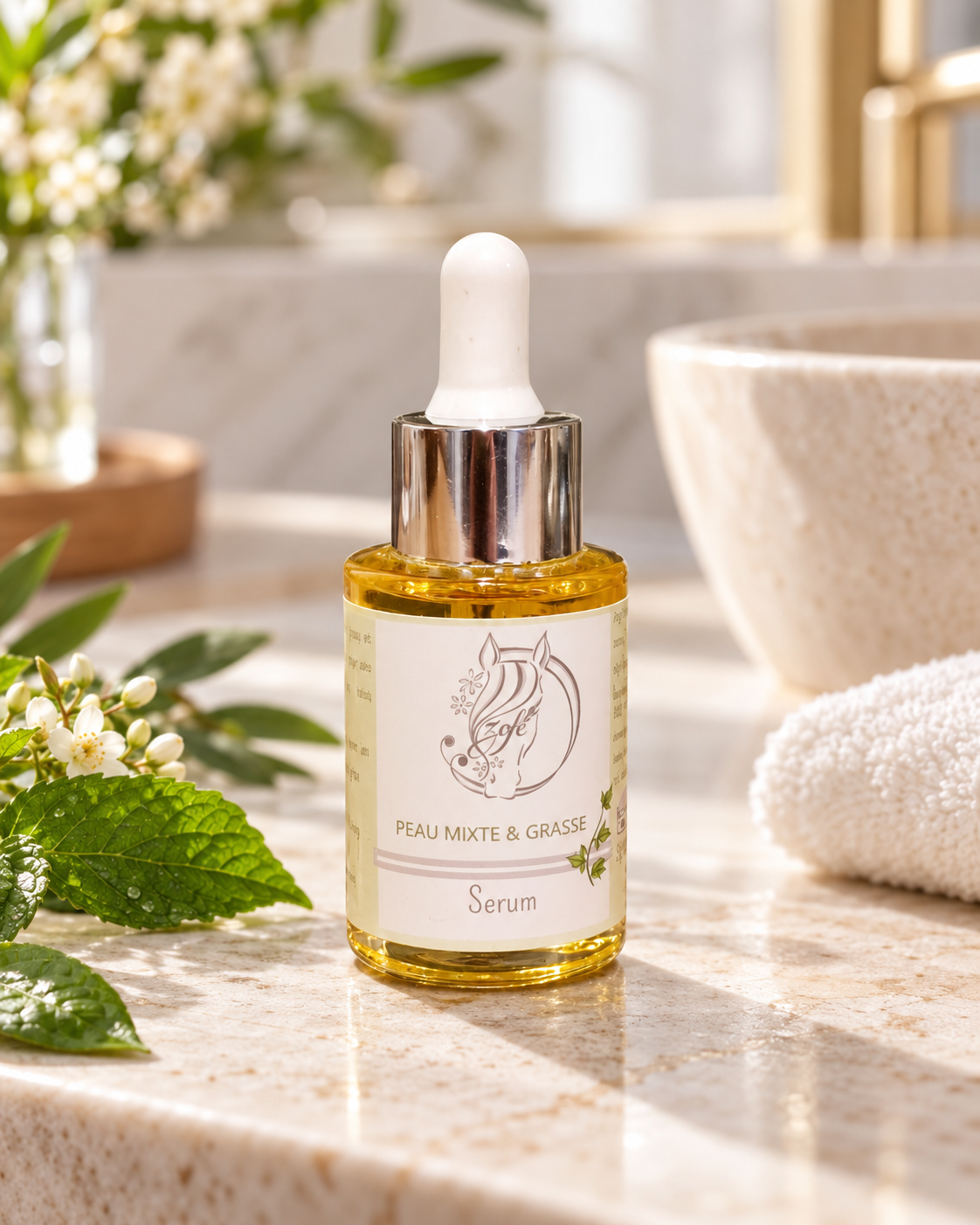 sérum soinn visage peau mixte et grasse