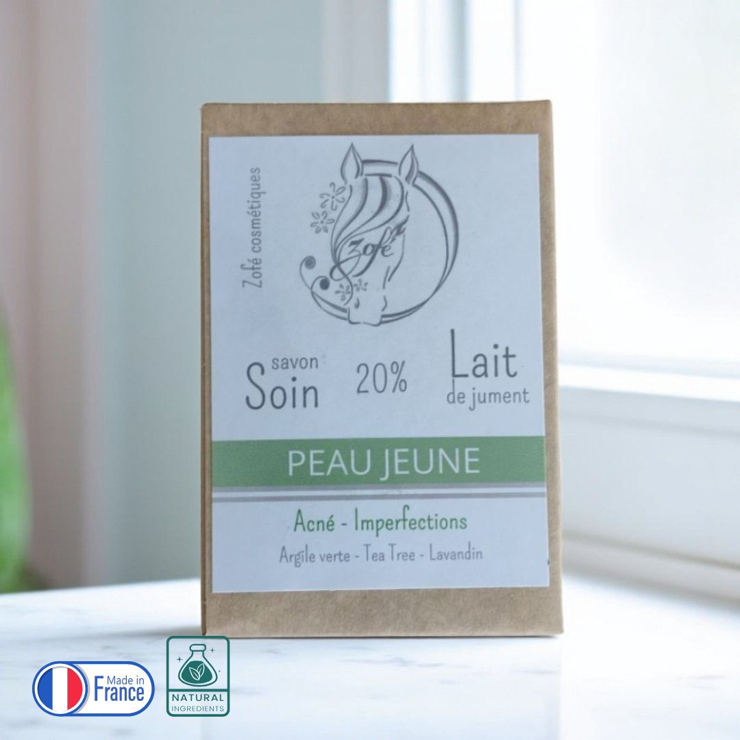 Savon au lait de jument Peau Jeune 100 g
