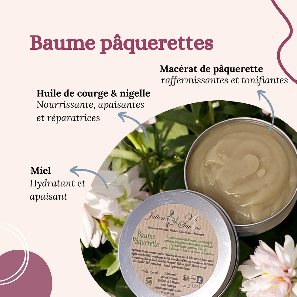 Miniature : baume corps et visage à la pâquerette