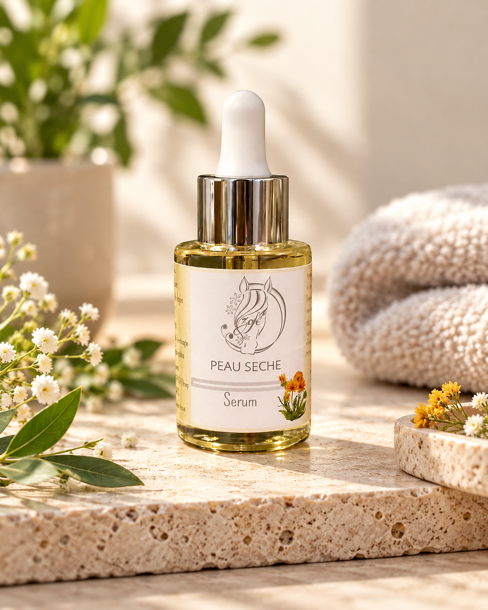 sérum soin visage peau sèche