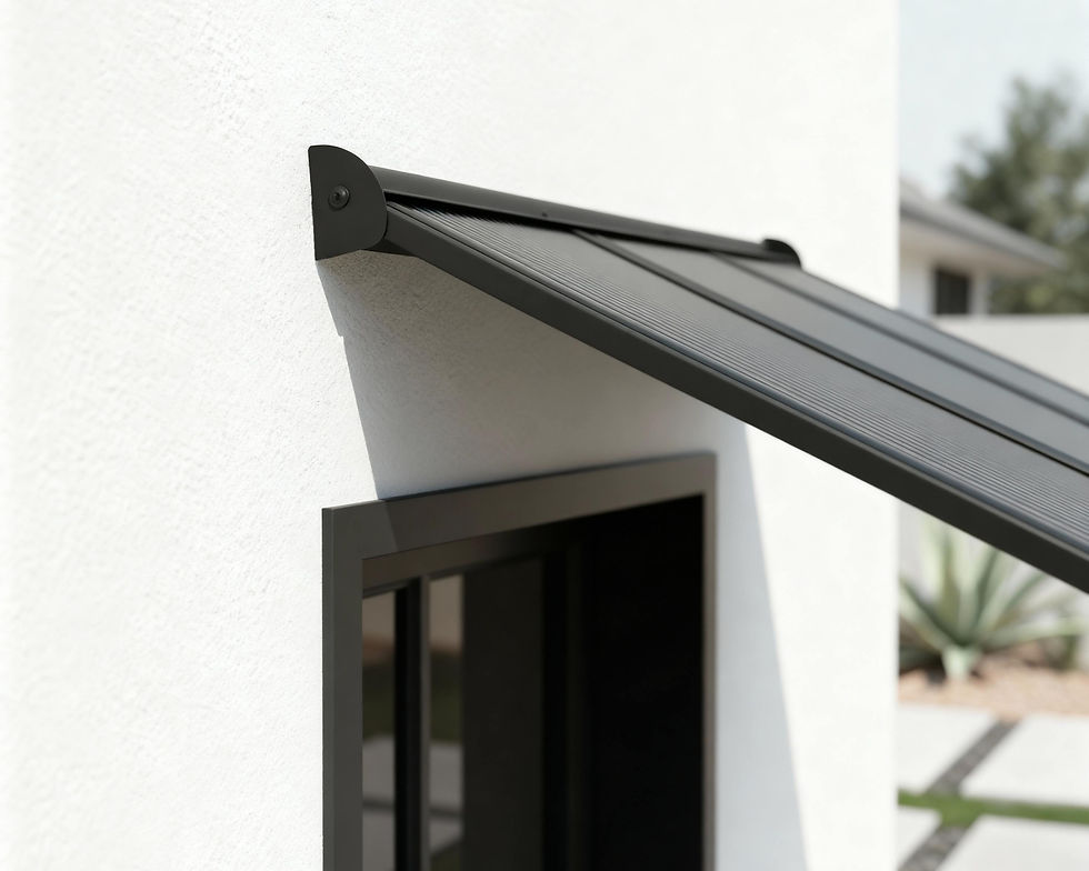 תמונה ממוזערת: גגון AUGUSTINE שחור 0.9x2.6