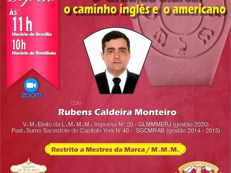 Capítulos realizam reunião virtual conjunta