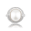 Thumbnail: J'Aime J'Aime Ring 18ct White Gold - Set with White Sapphires
