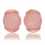 Thumbnail: Gemstuds Earrings 18ct Pink Gold - Bead 10mm