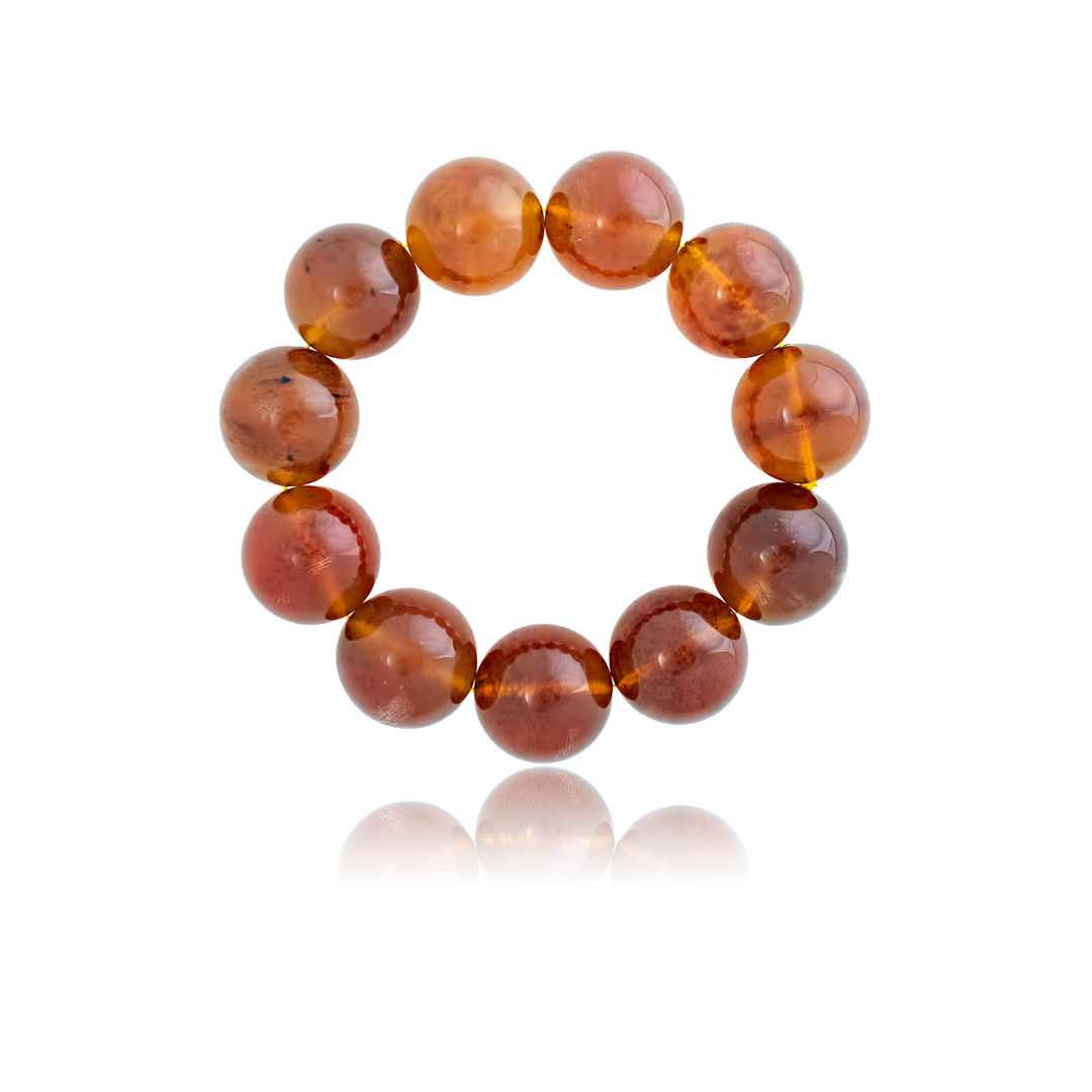 Amber Bracelet - Sumatra Peach