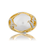 Thumbnail: Liberty Ring 18ct Yellow Gold - Set with Diamonds