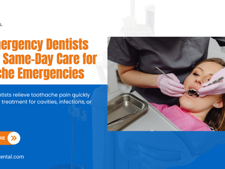 How Emergency Dentists Provide Same-Day Care for Toothache Emergencies