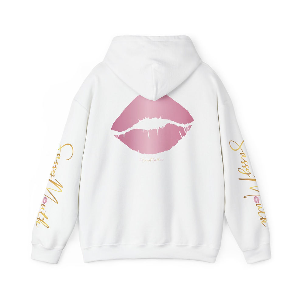 Thumbnail: Sassy Mouth Kiss Heavy Blend™ Hooded Sweatshirt