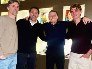 L’Inter sogna: Nico Paz, Zanetti e Milito a cena insieme