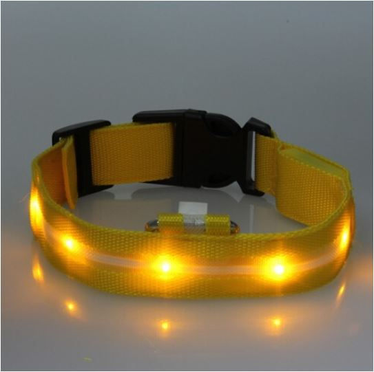 Thumbnail: LED hondenhalsband - verstelbaar