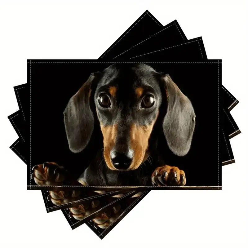 Miniatura: Placemat met katten of honden – jouw tafel, jouw verhaal