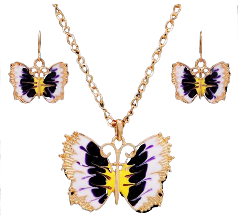 Miniatura: Vlinders sieraden set