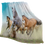 Thumbnail: Fleece deken - galopperende paarden, 75-100 cm
